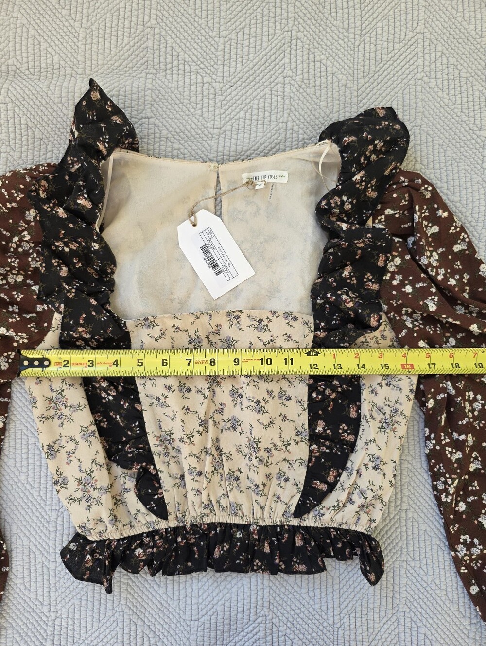 Free The Roses Floral Top - XS - Picture 4 of 6